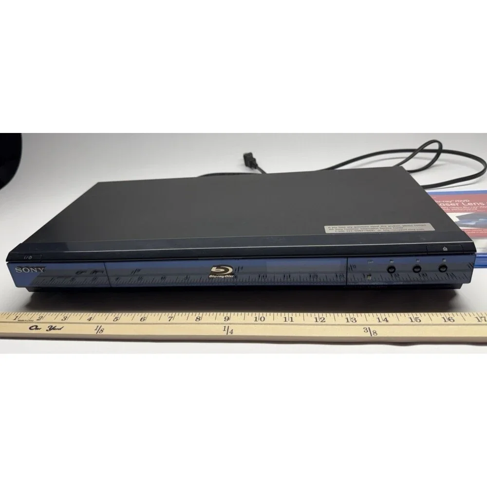 Sony BDP-S350 Blu Ray Player HDMI Remote Bundle Tested DVD CD Player